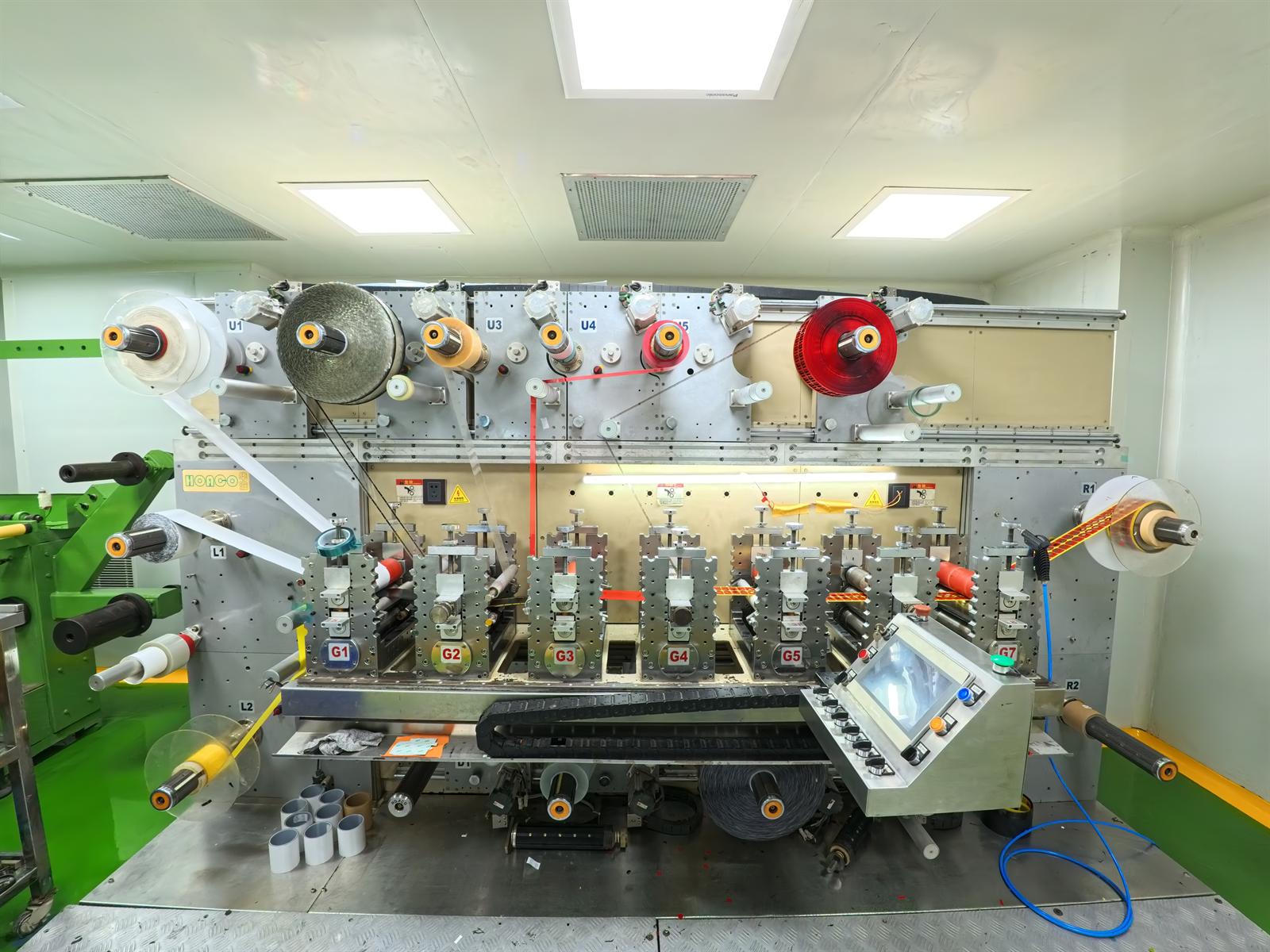 Multi-station rotary die-cutting machine
